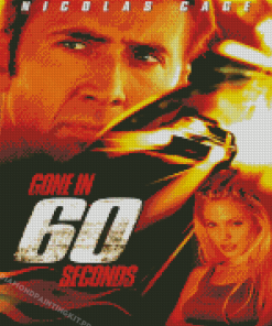 Gone In 60 Seconds Poster Diamond Paintings
