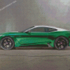 Green Aston Martin Db11 Diamond Paintings