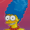 Happy Marge Simpson Diamond Paintings