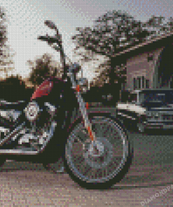 Harley 72 Sport Motor Diamond Paintings