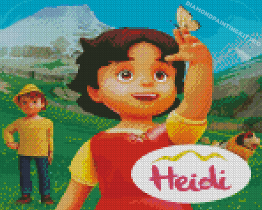 Heidi Animation Diamond Paintings