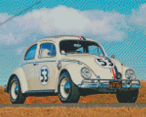 Herbie The Love Bug Diamond Paintings