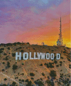 Hollywood Sign California Diamond Paintings