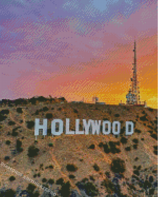 Hollywood Sign California Diamond Paintings