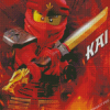 Kai Ninjago Diamond Paintings