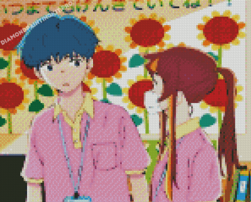 Kikuko And Yuuichirou Words Bubble Up Like Soda Pop Diamond Paintings