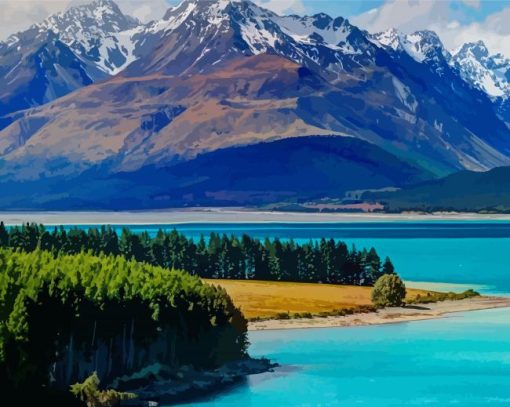 Lake Tekapo Diamond Paintings