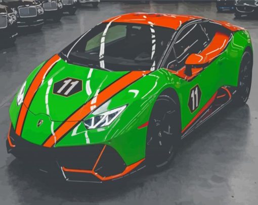 Lamborghini Huracan Evo GT Diamond Paintings