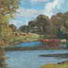 Late September Hopton About 12 Noon By Campbell Archibald Mellon Diamond Paintings