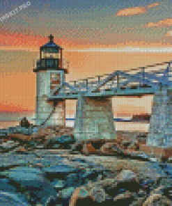 Main Lighthouse Diamond Paintings