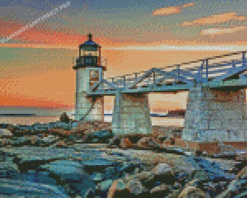 Main Lighthouse Diamond Paintings