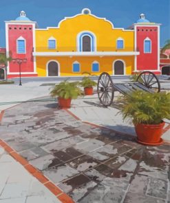 Mexican Hacienda Diamond Paintings