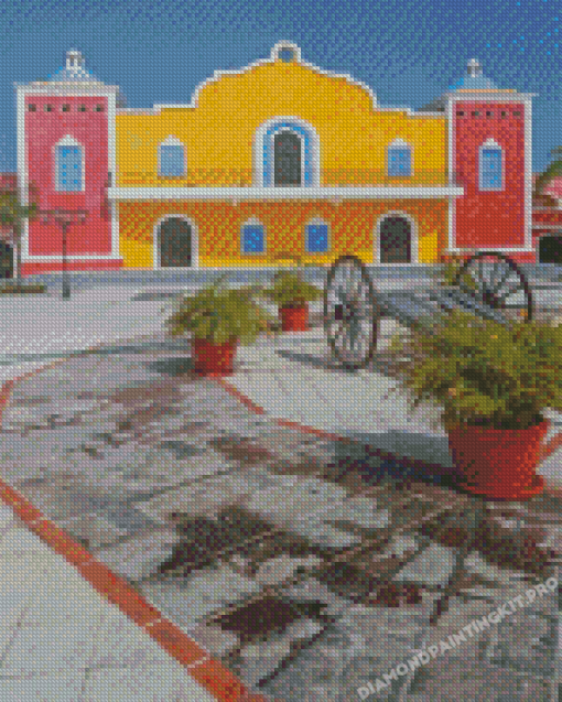 Mexican Hacienda Diamond Paintings