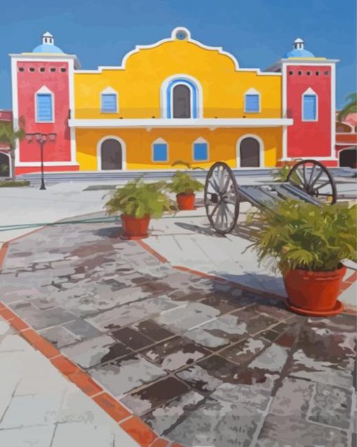 Mexican Hacienda Diamond Paintings