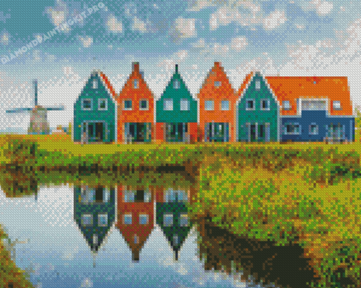 Netherlands Countryside Diamond Paintings