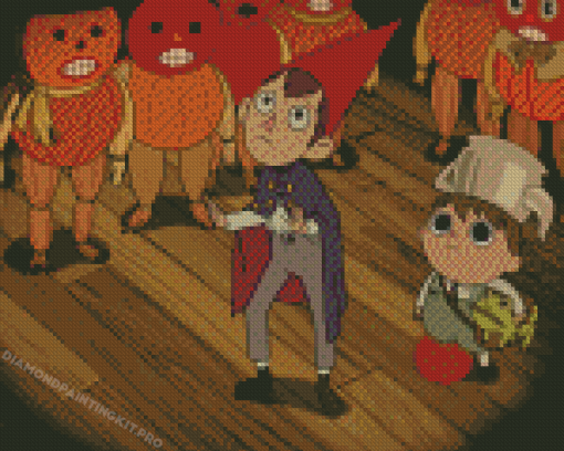 Over The Garden Wall Diamond Paintings