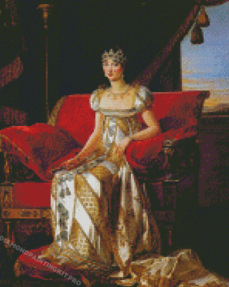 Portrait Of Pauline Bonaparte Princess Borghese By Marie Guillemine Benoist Diamond Paintings