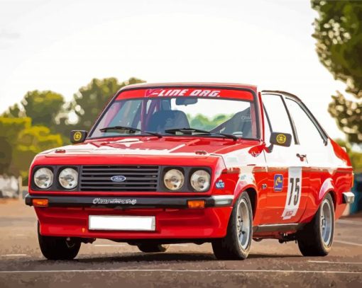 Red Escort RS 2000 Diamond Paintings