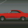 Red Ford Fairlane Diamond Paintings