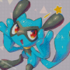 Riolu Pokemon Art Diamond Paintings