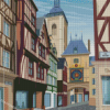 Rouen France Poster Diamond Paintings