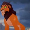 Scar The Lion King Cartoon Diamond Paintings