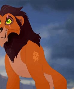 Scar The Lion King Cartoon Diamond Paintings