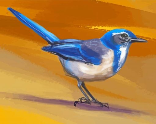 Scrub Jay Diamond Paintings