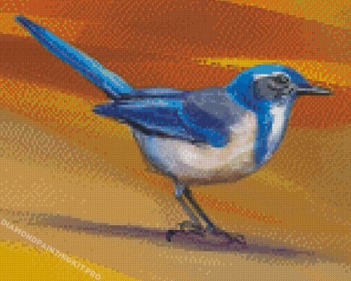 Scrub Jay Diamond Paintings