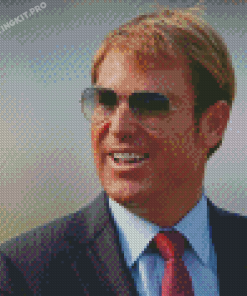 Shane Warne Wearing Sunglasses Diamond Paintings