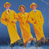 Singing In The Rain Characters Diamond Paintings