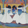 Sufi Whirling Dervishes Diamond Paintings