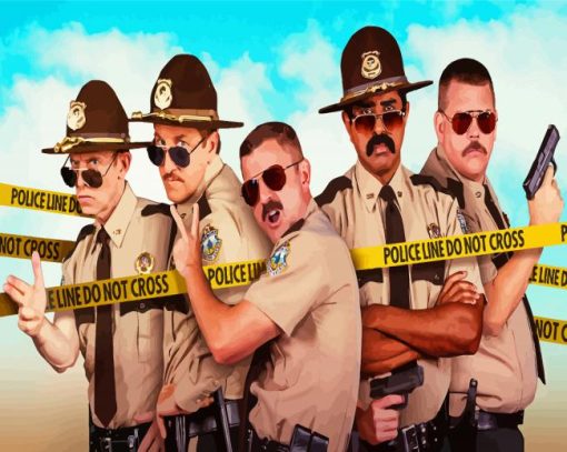 Super Troopers Poster Diamond Paintings