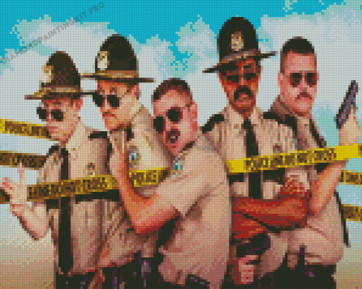 Super Troopers Poster Diamond Paintings