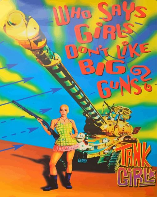 Tank Girl Movie Diamond Paintings