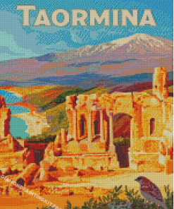 Taormina Poster Diamond Paintings