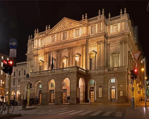 Teatro Alla Scala Italy Diamond Paintings