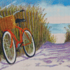 The Beach Bike Diamond Paintings