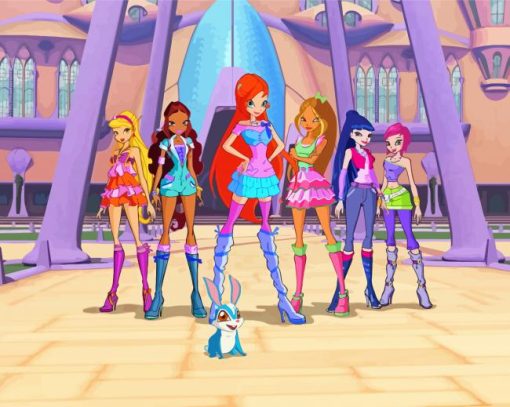 The Fate The Winx Saga Animated Serie Diamond Paintings