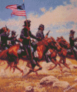 The US Cavalry Battle Diamond Paintings