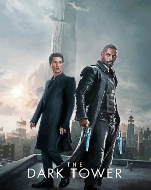 The Dark Tower Movie Poster Diamond Paintings