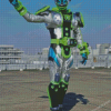 The Kamen Rider Woz Diamond Paintings