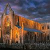 Tintern Abbey Landmark At Sunset Diamond Paintings