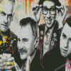 Trainspotting Characters Art Diamond Paintings