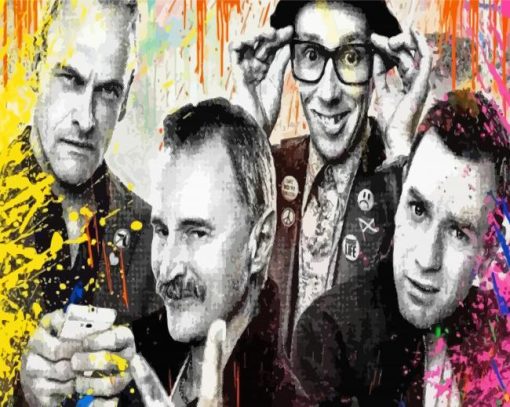 Trainspotting Characters Art Diamond Paintings