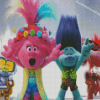 Trolls World Tour Film Diamond Paintings