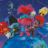 Trolls World Tour Movie Diamond Paintings