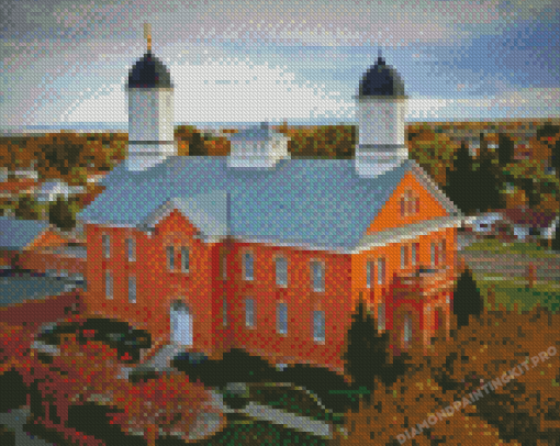 Vernal Utah Temple Diamond Paintings