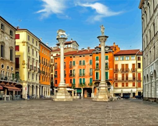 Vicenza Buildings Diamond Paintings