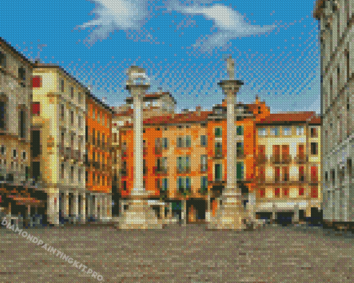 Vicenza Buildings Diamond Paintings